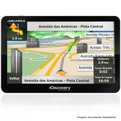 Navegador GPS Discovery Channel